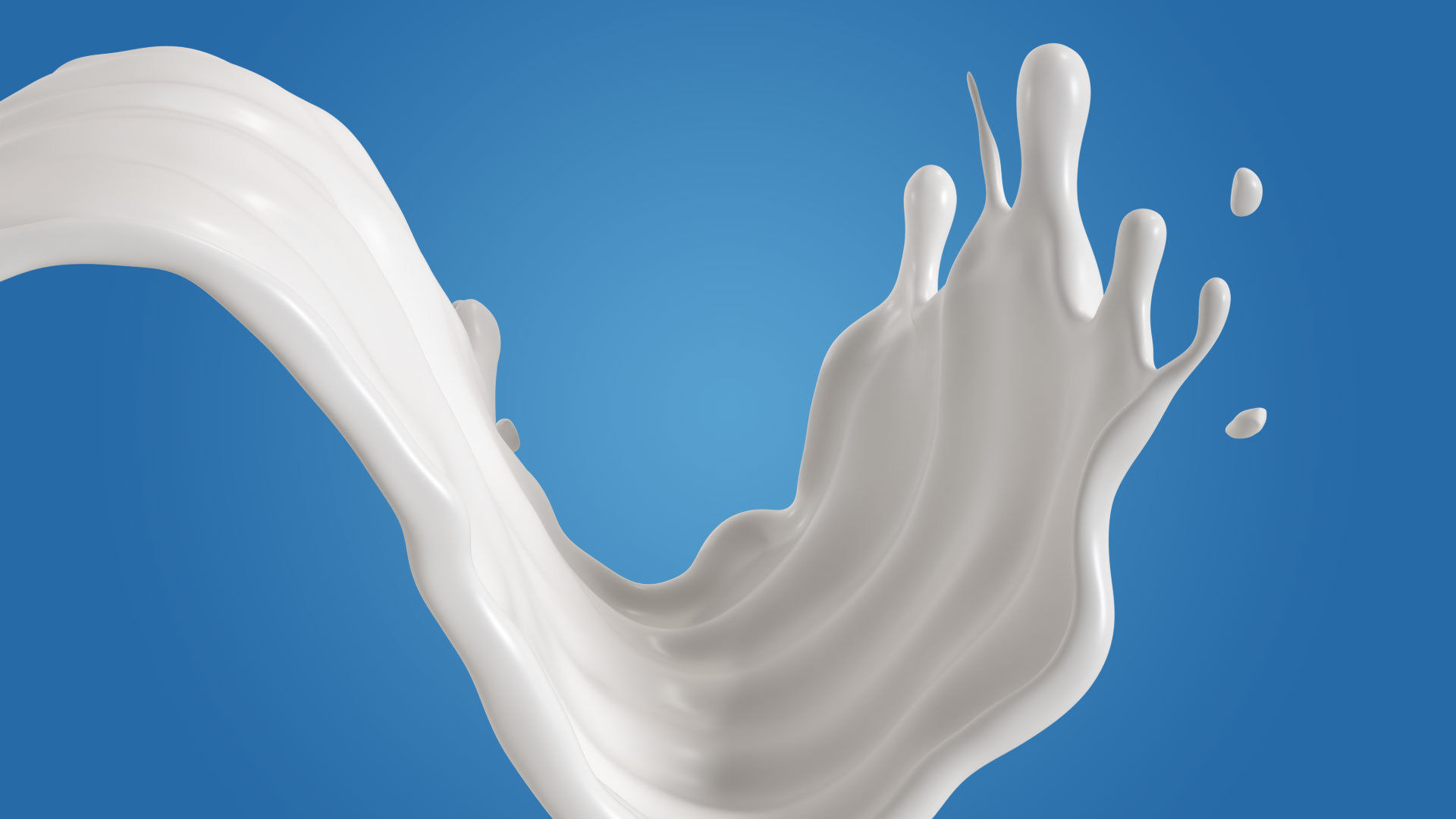 Milk Splash liquid 20 3D model_4