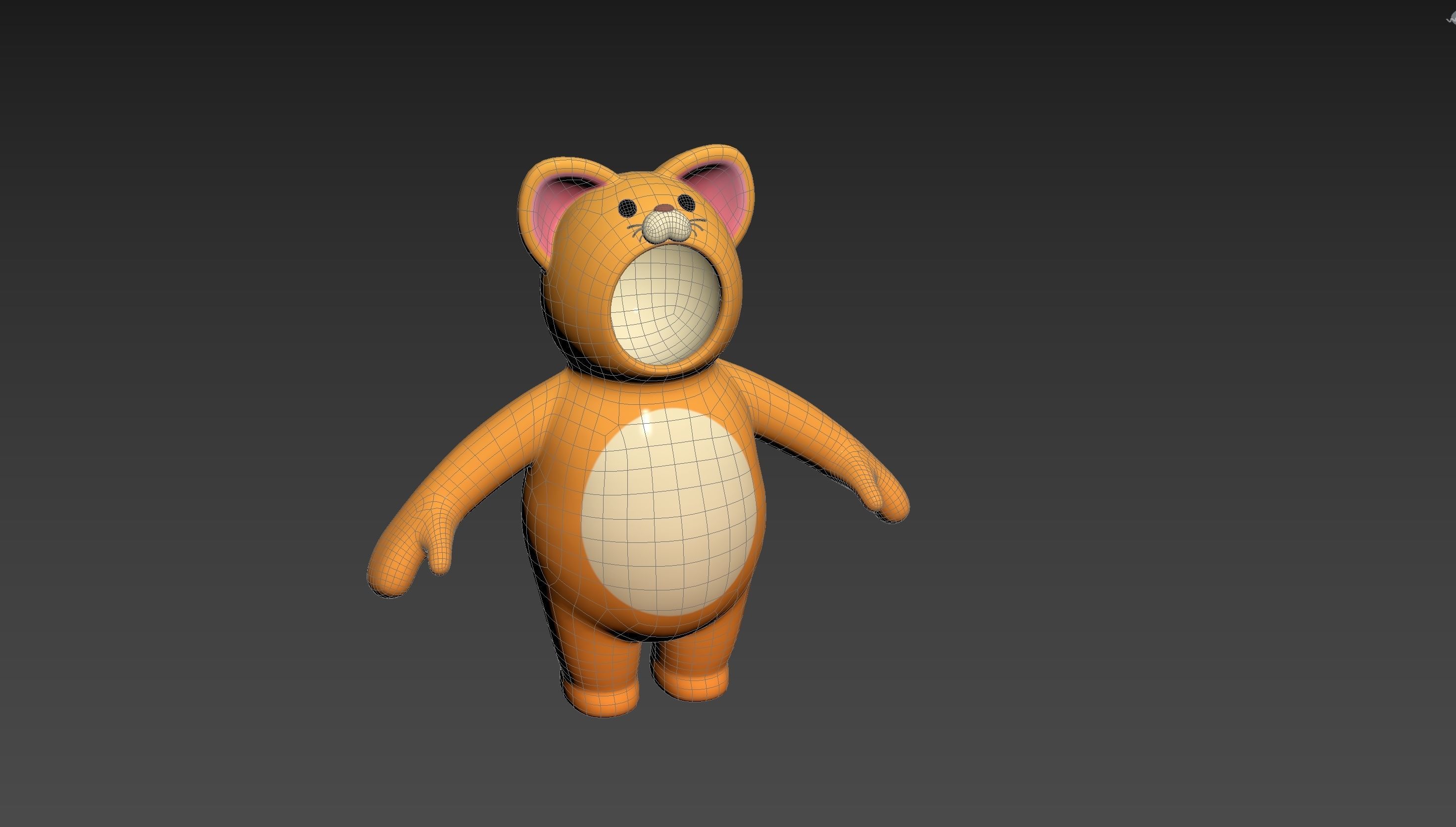 Pack015 Cartoon Suit 3D model_17