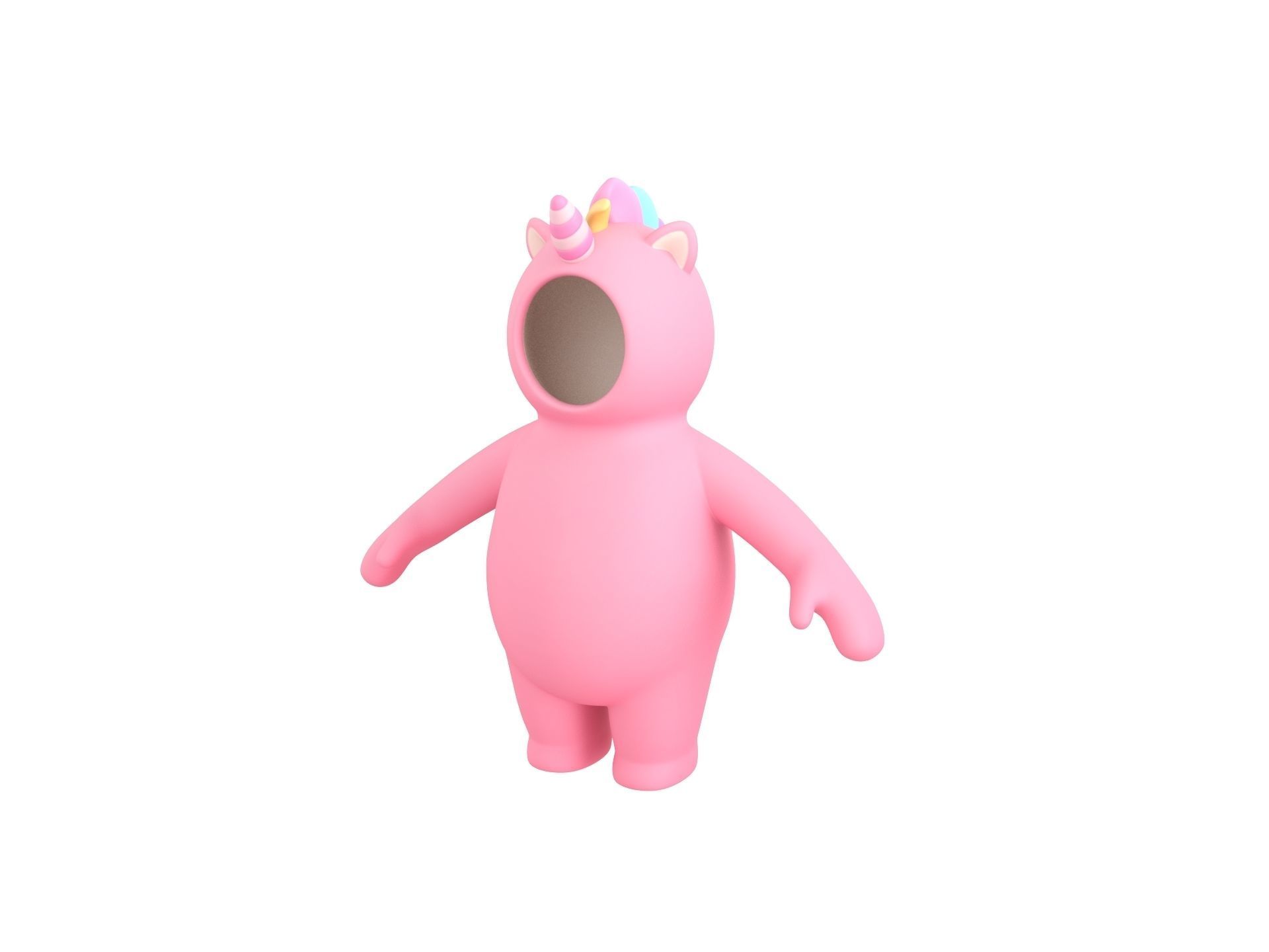 Pack015 Cartoon Suit 3D model_21