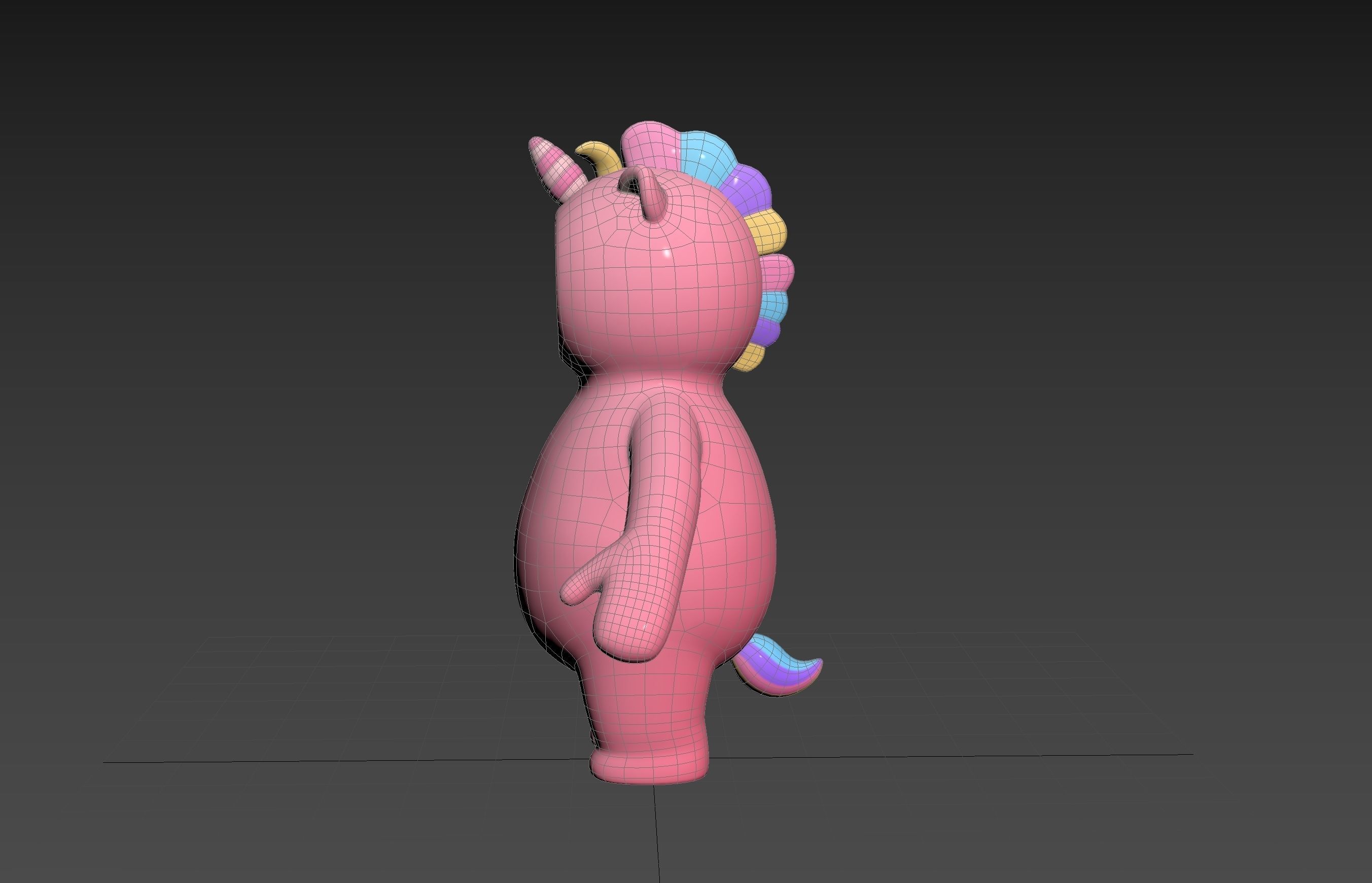 Pack015 Cartoon Suit 3D model_8