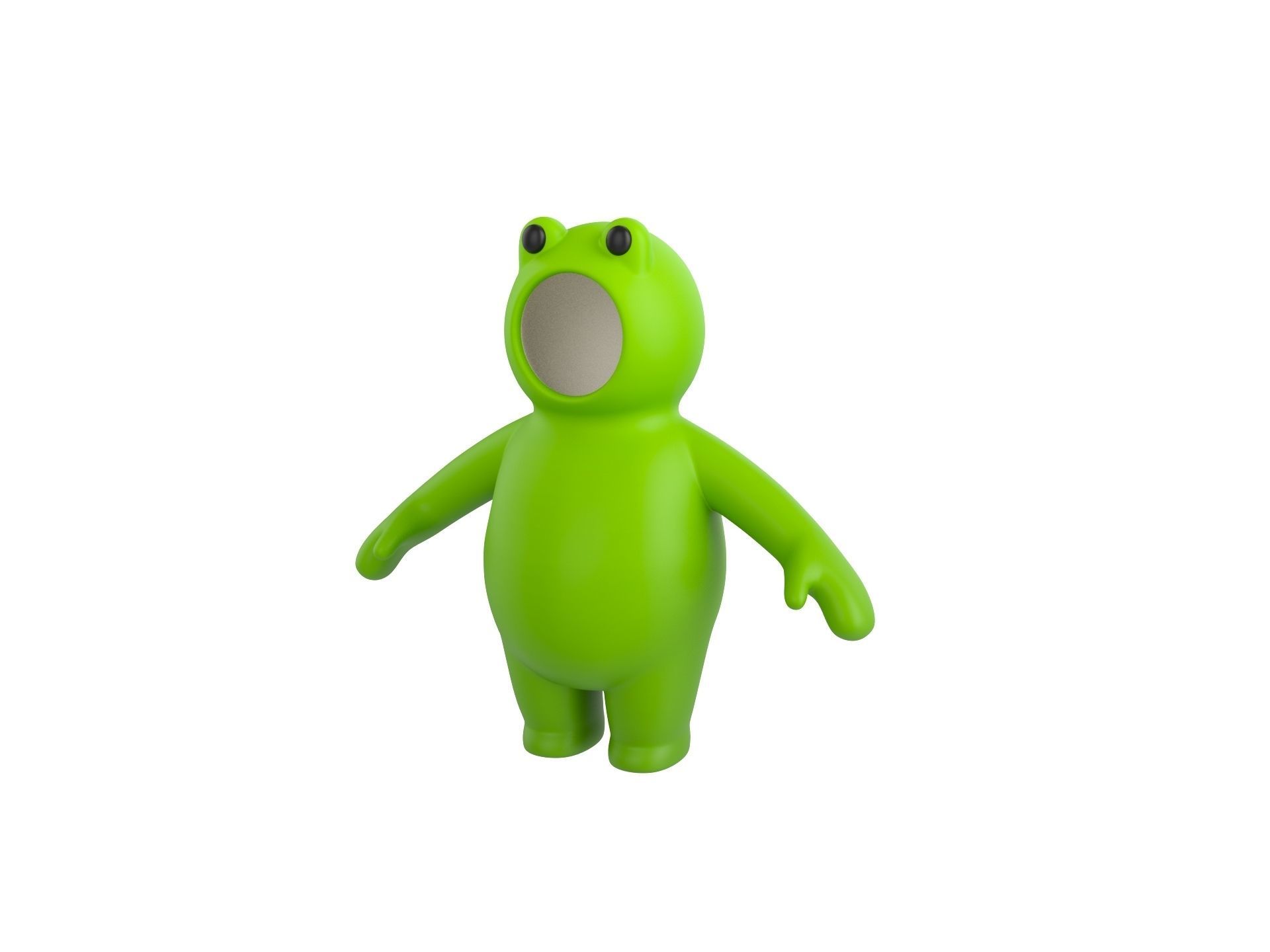 Pack015 Cartoon Suit 3D model_24