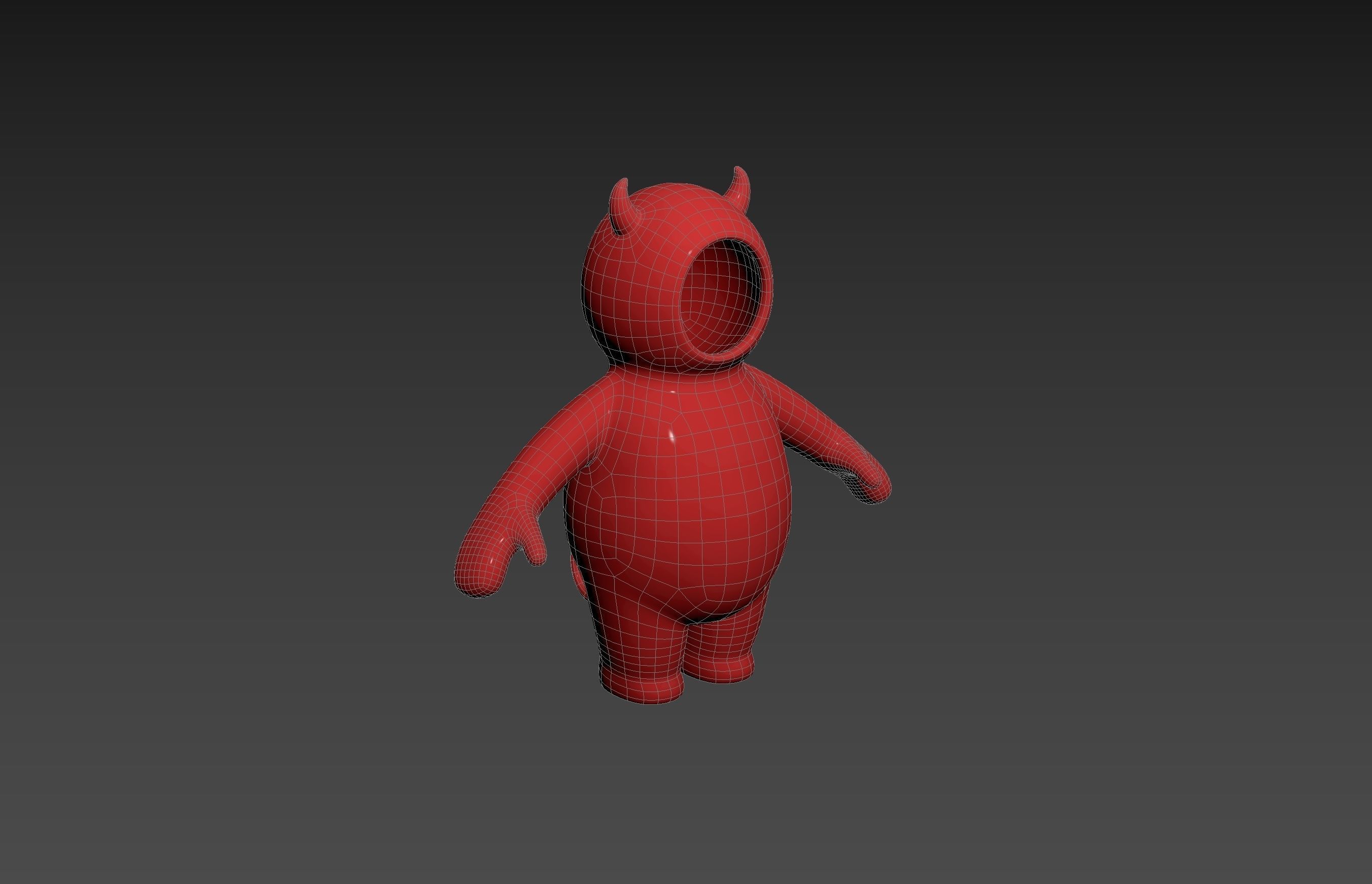Pack015 Cartoon Suit 3D model_9