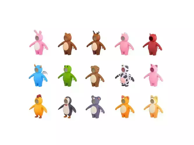 Pack015 Cartoon Suit