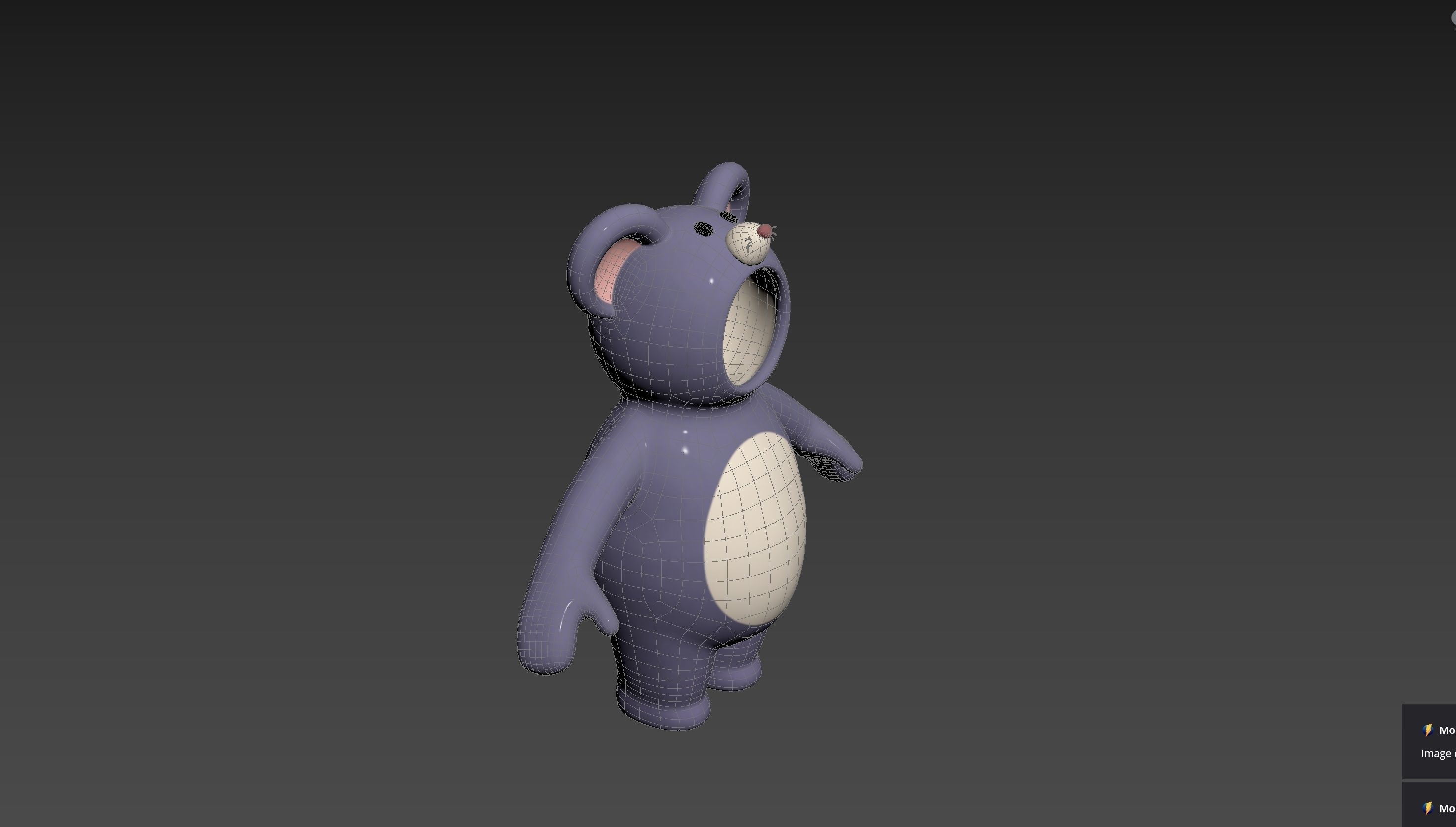 Pack015 Cartoon Suit 3D model_16