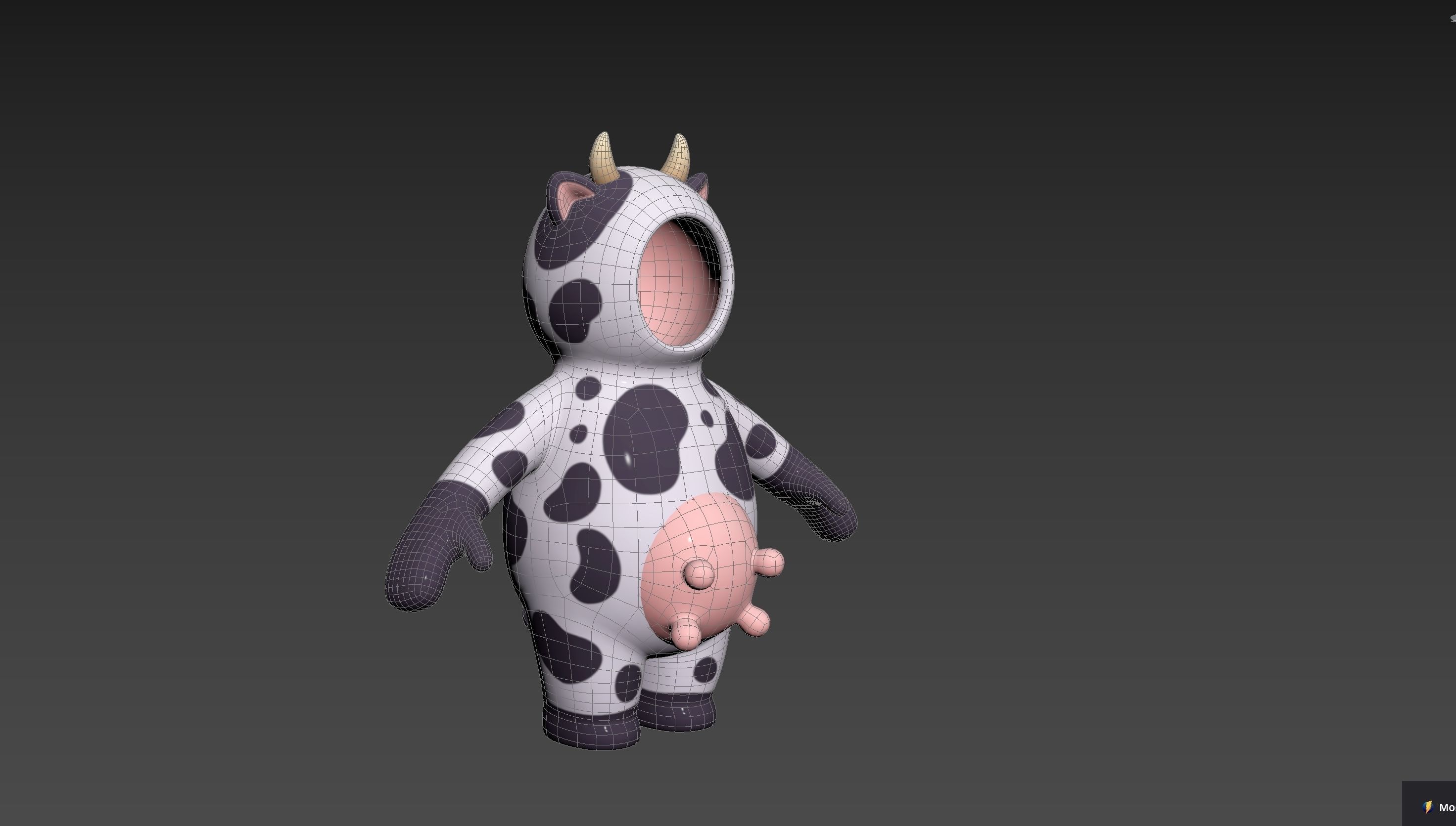 Pack015 Cartoon Suit 3D model_13