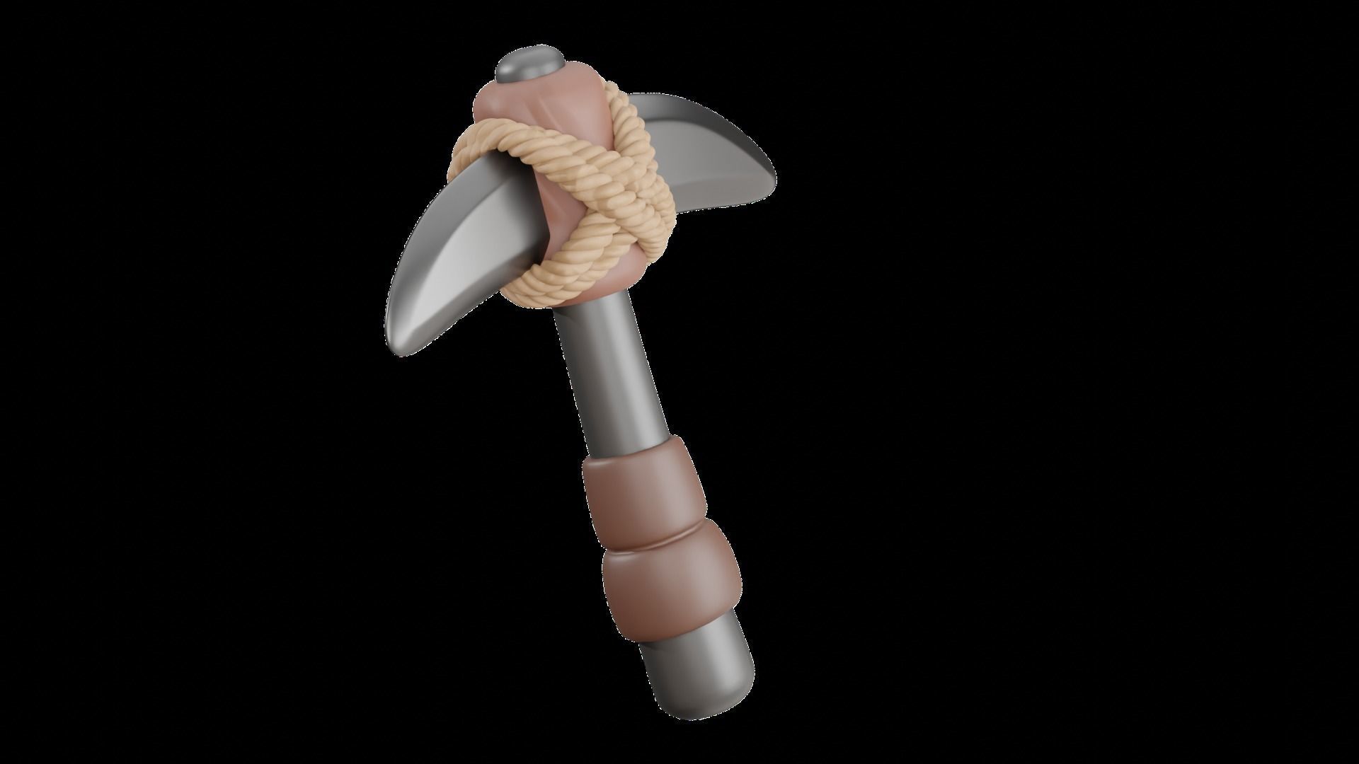 Axe Weapon 3D model_17