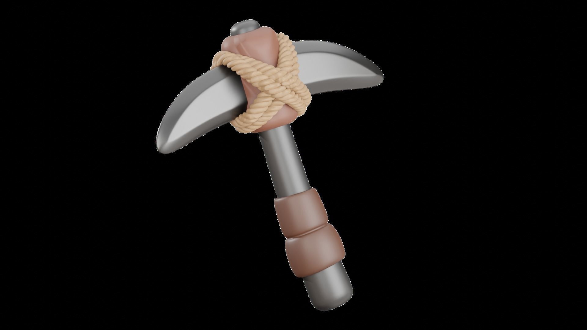 Axe Weapon 3D model_18