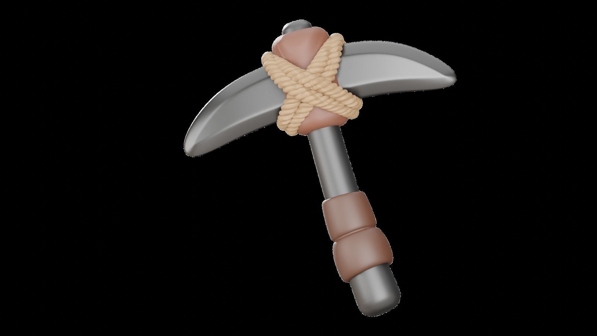 Axe Weapon 3D model_1