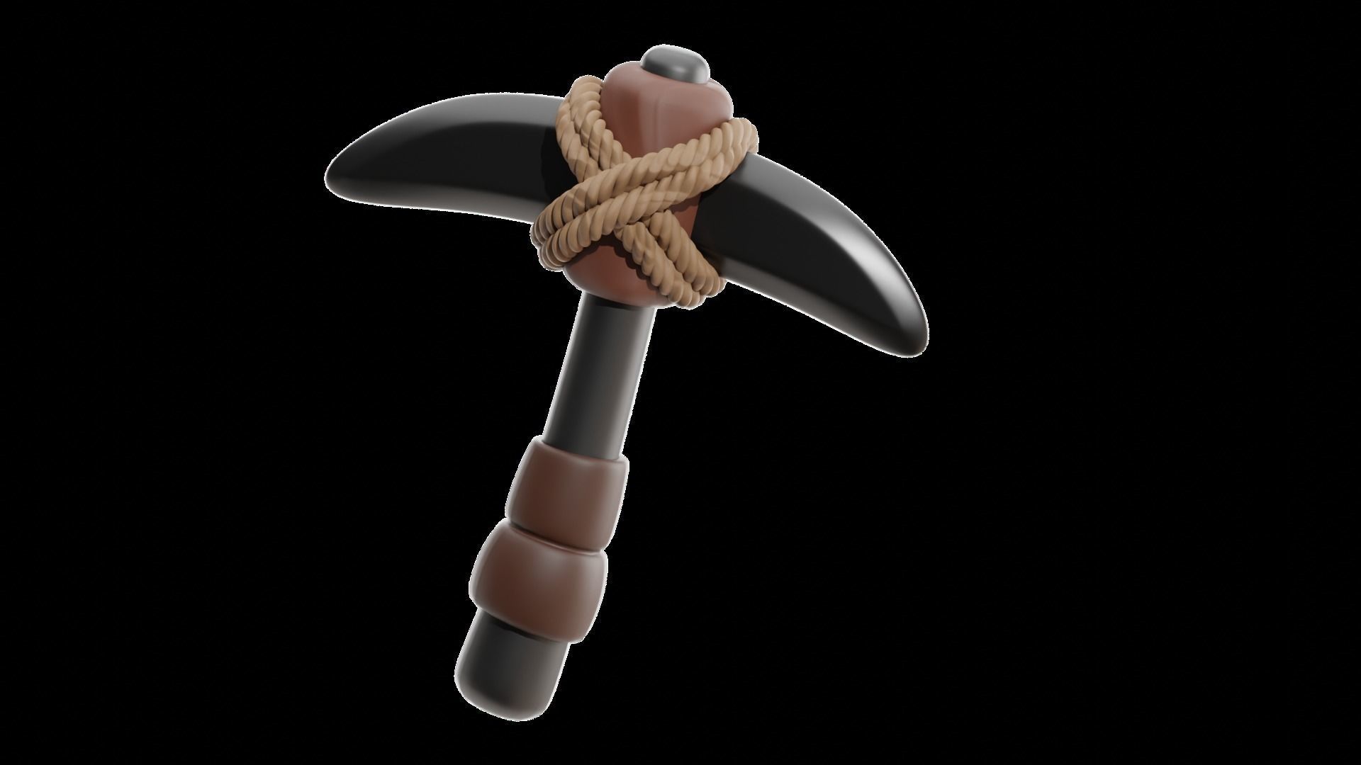 Axe Weapon 3D model_11
