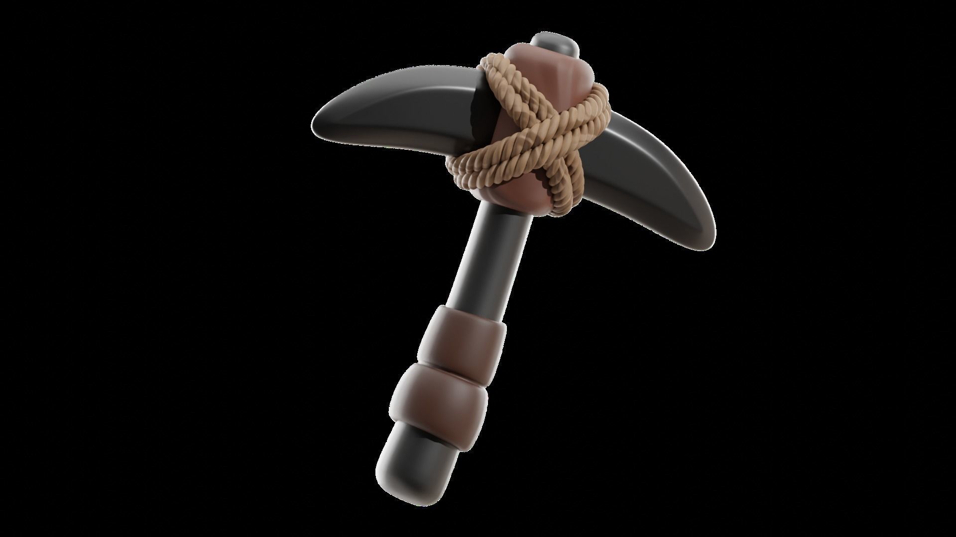Axe Weapon 3D model_9