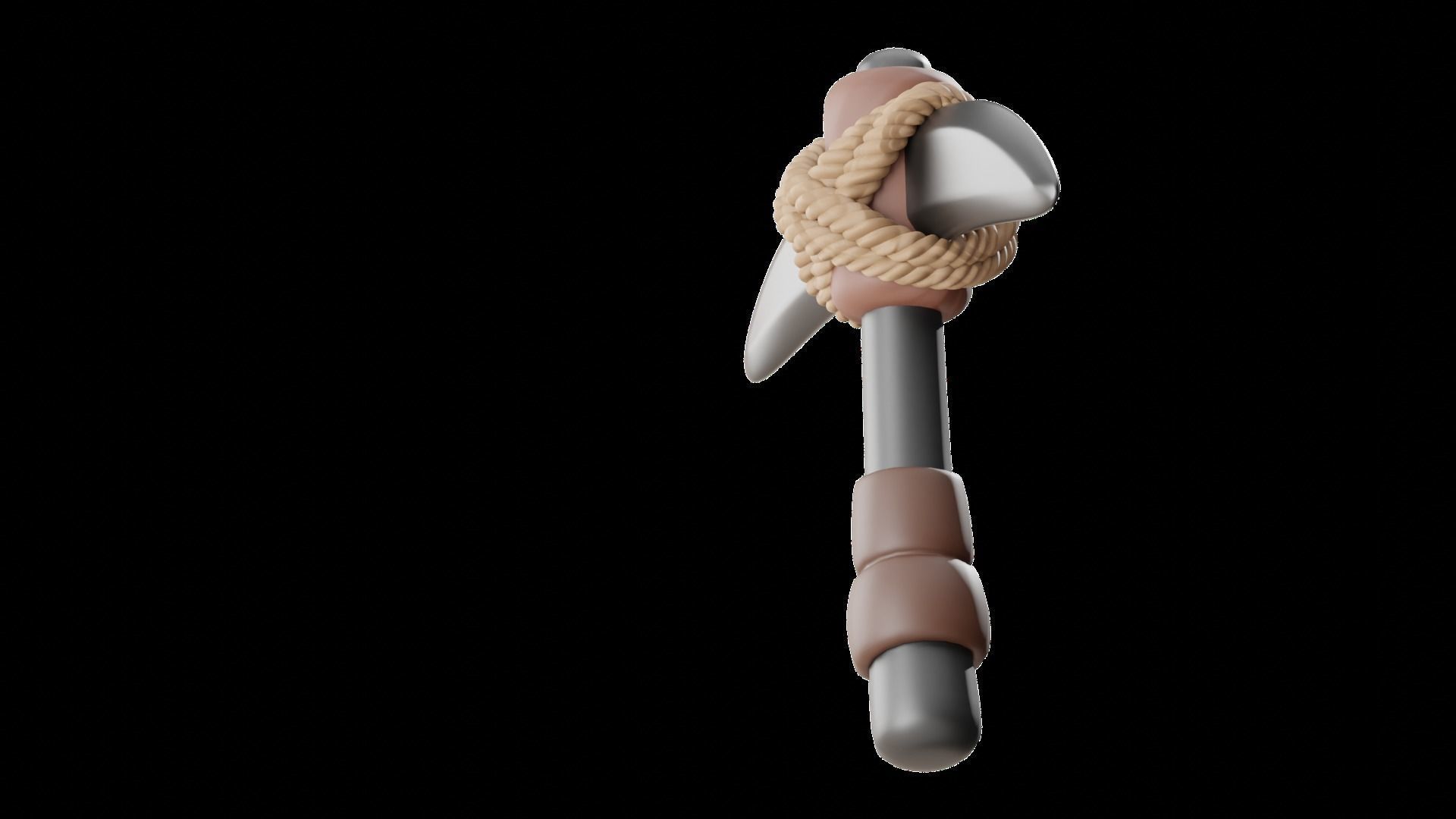 Axe Weapon 3D model_4