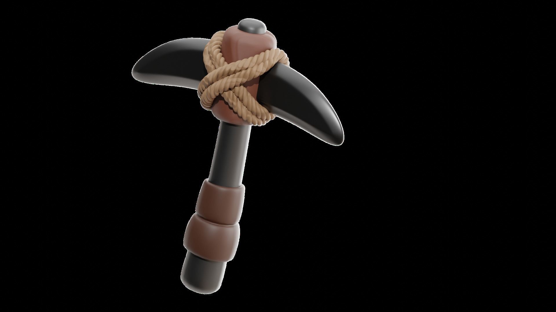 Axe Weapon 3D model_12