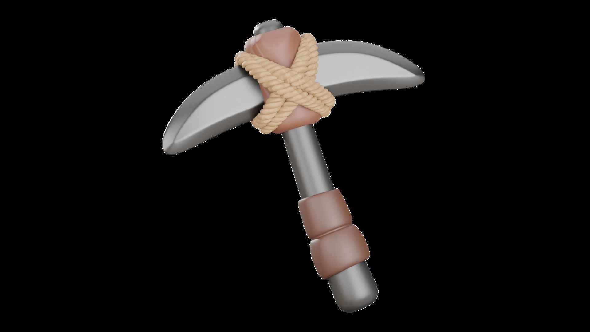 Axe Weapon 3D model_19