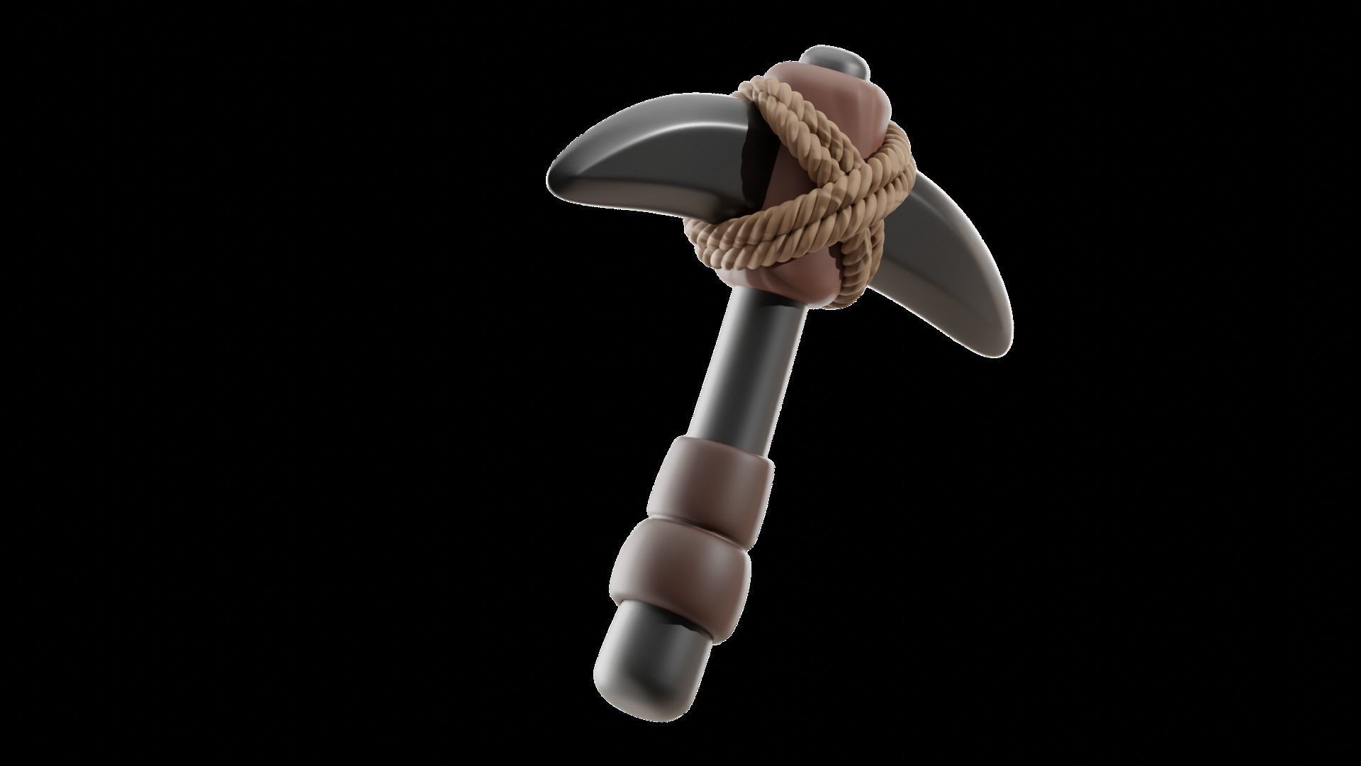 Axe Weapon 3D model_8