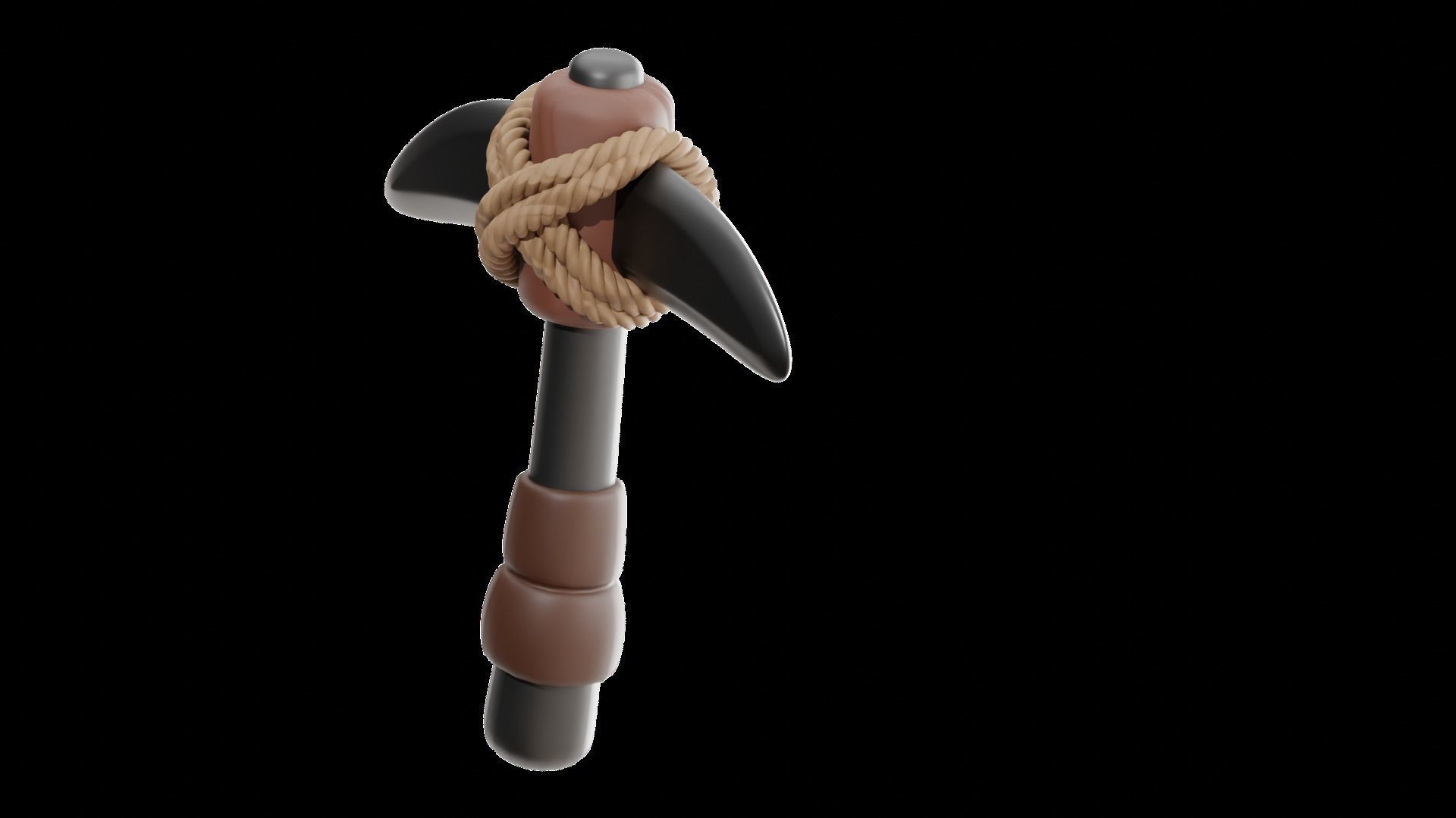 Axe Weapon 3D model_13