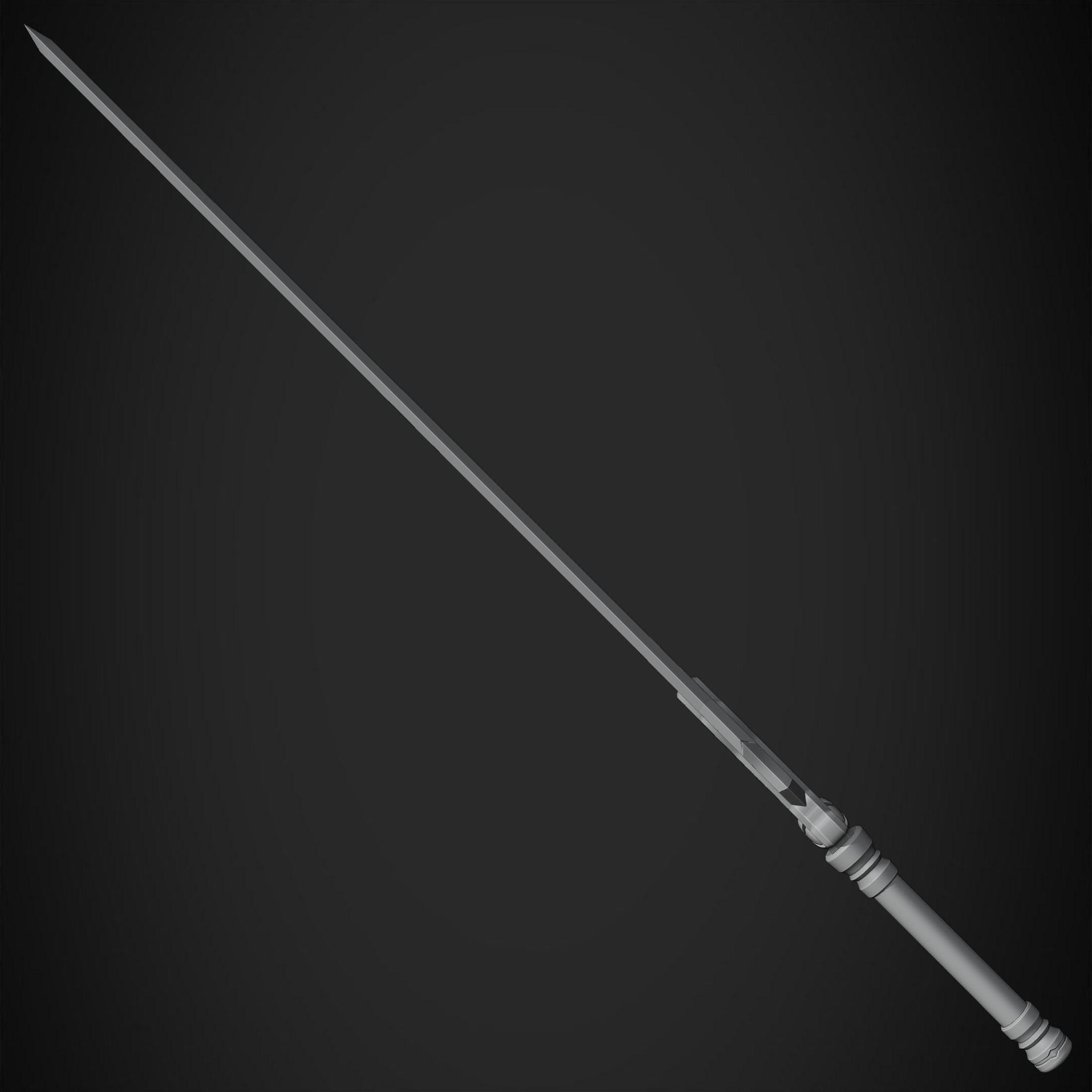 Sword Art Online Kirito Elucidator Sword for Cosplay 3D print model_18