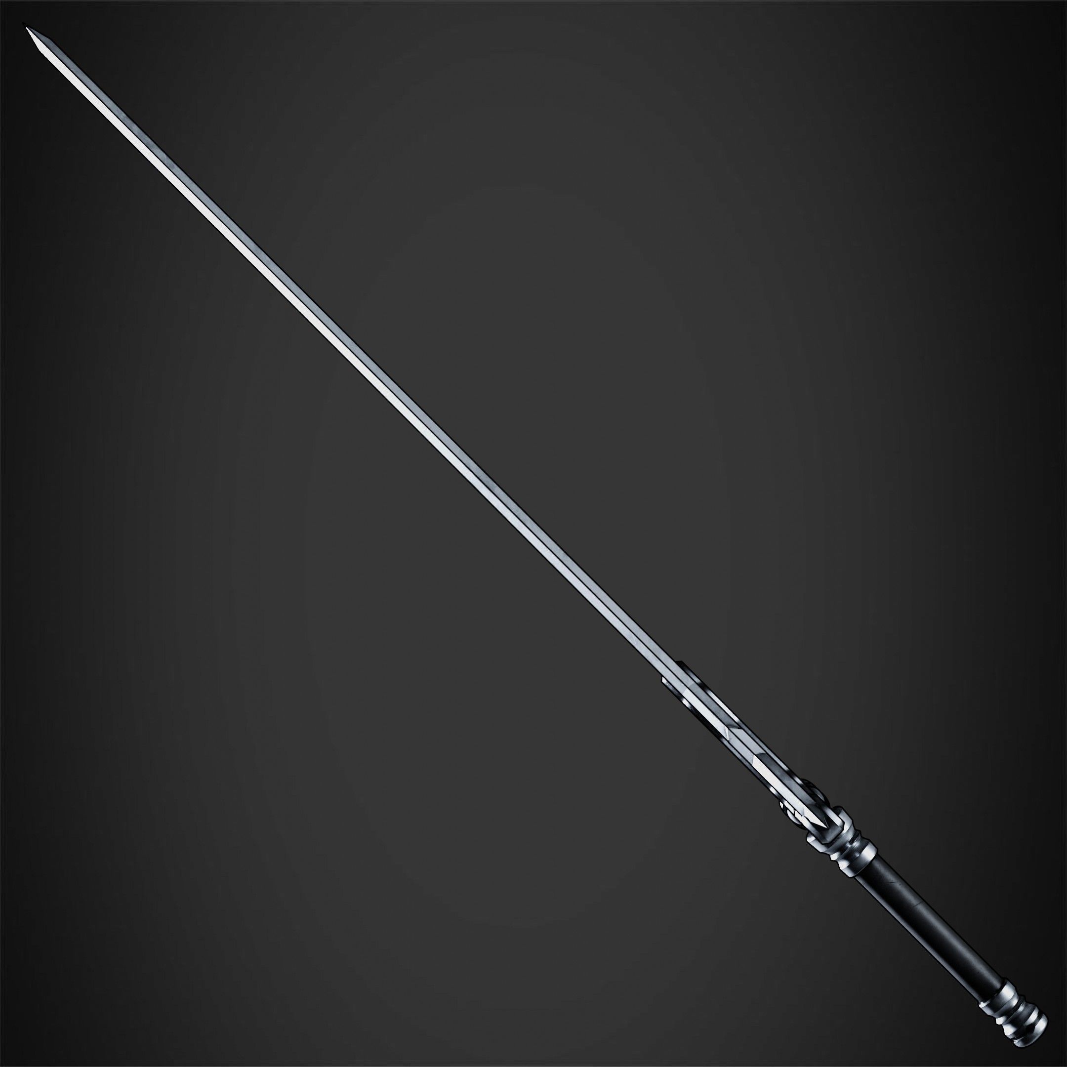 Sword Art Online Kirito Elucidator Sword for Cosplay 3D print model_8