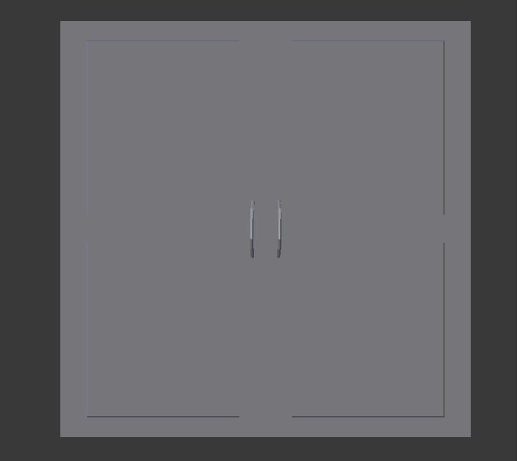 Doors Free low-poly 3D model_1