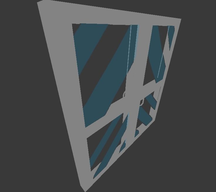 Doors Free low-poly 3D model_6