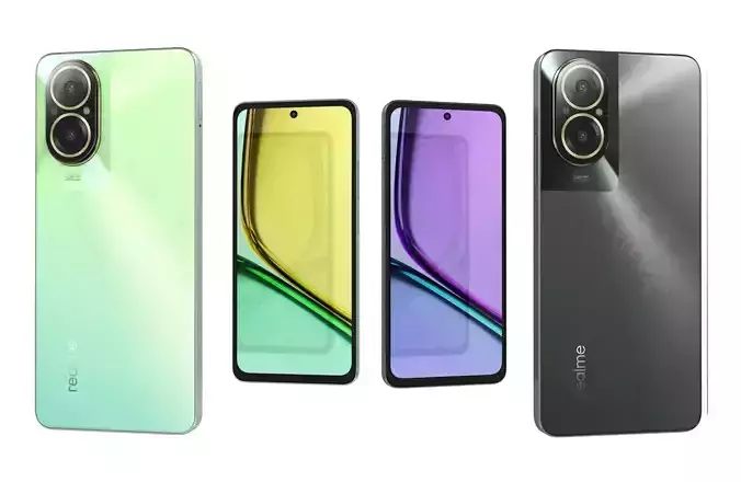 Realme C67 4G All Colors 3D model