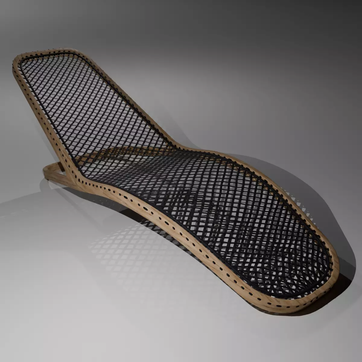 Deck Lounger Free 3D model