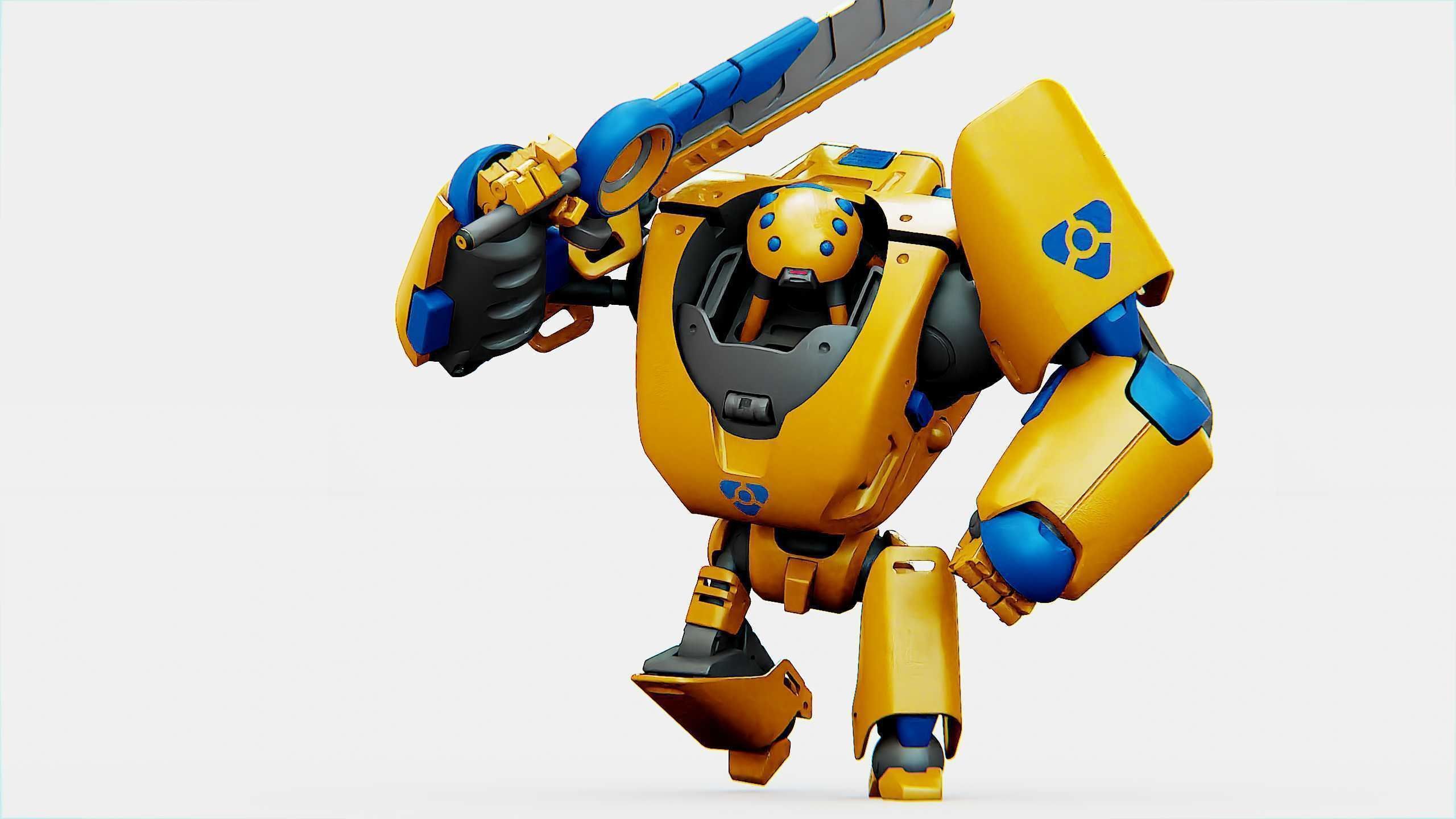 BATTLE DROID PHOVOSH Rigged for Unreal Engine - Unity - MIXAMO  3D model_26