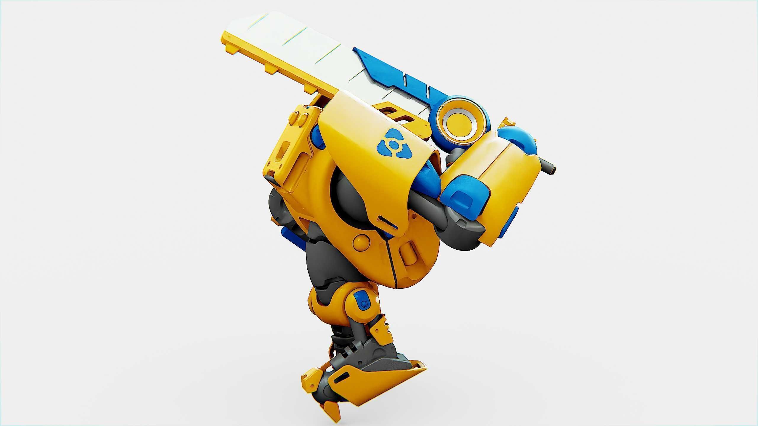 BATTLE DROID PHOVOSH Rigged for Unreal Engine - Unity - MIXAMO  3D model_30