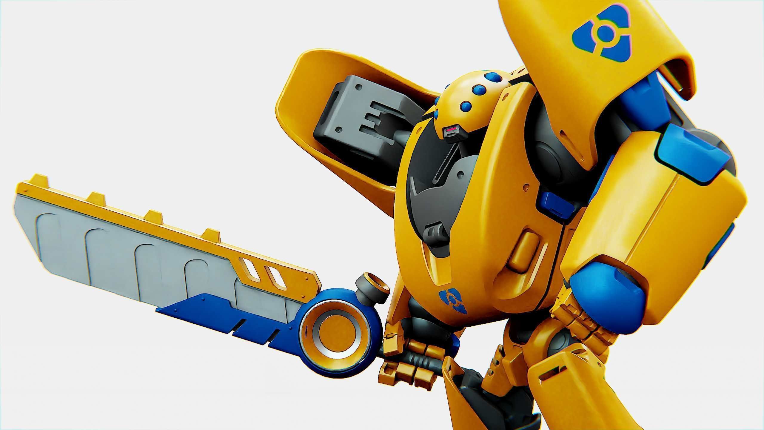 BATTLE DROID PHOVOSH Rigged for Unreal Engine - Unity - MIXAMO  3D model_21