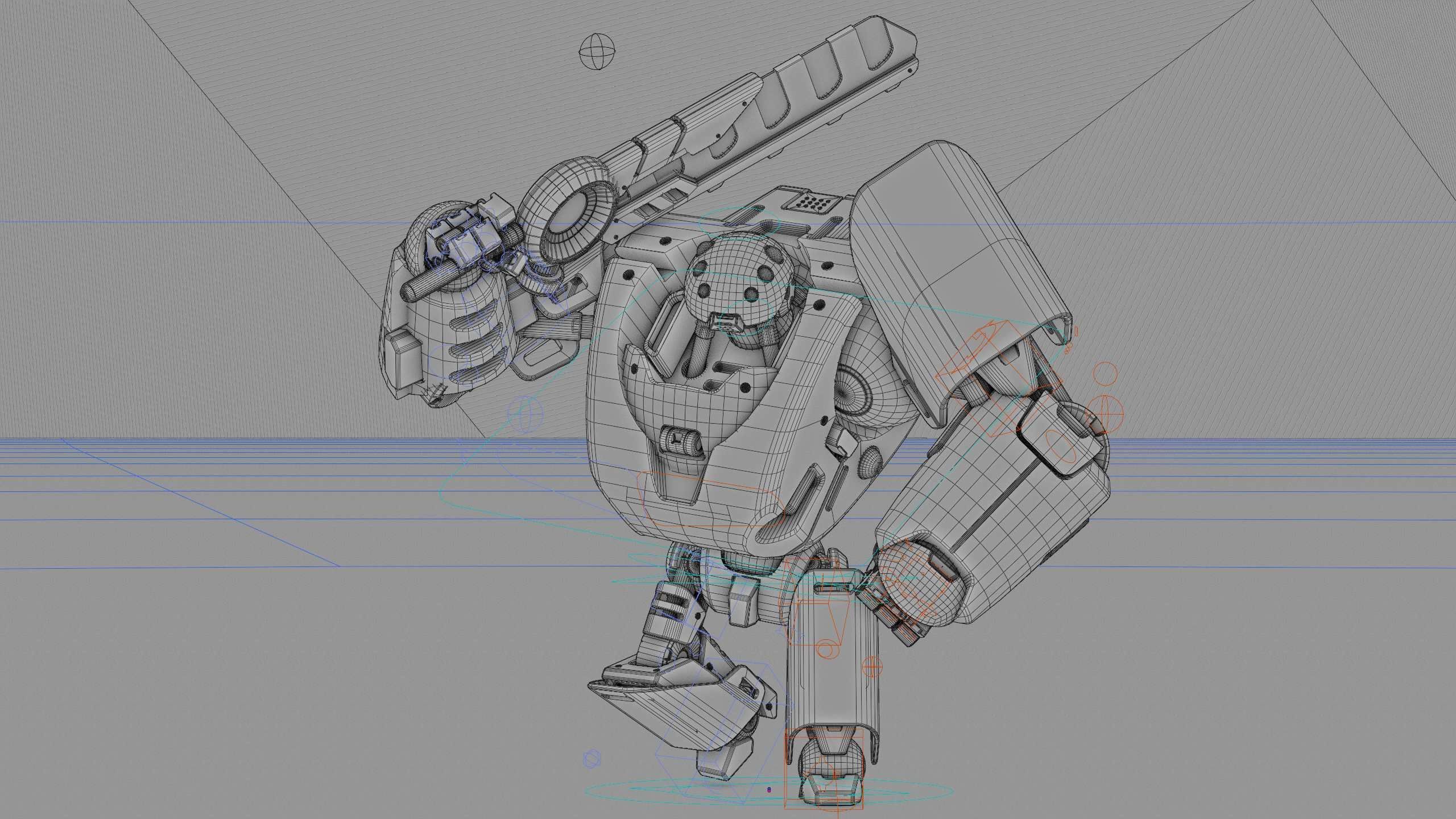 BATTLE DROID PHOVOSH Rigged for Unreal Engine - Unity - MIXAMO  3D model_40