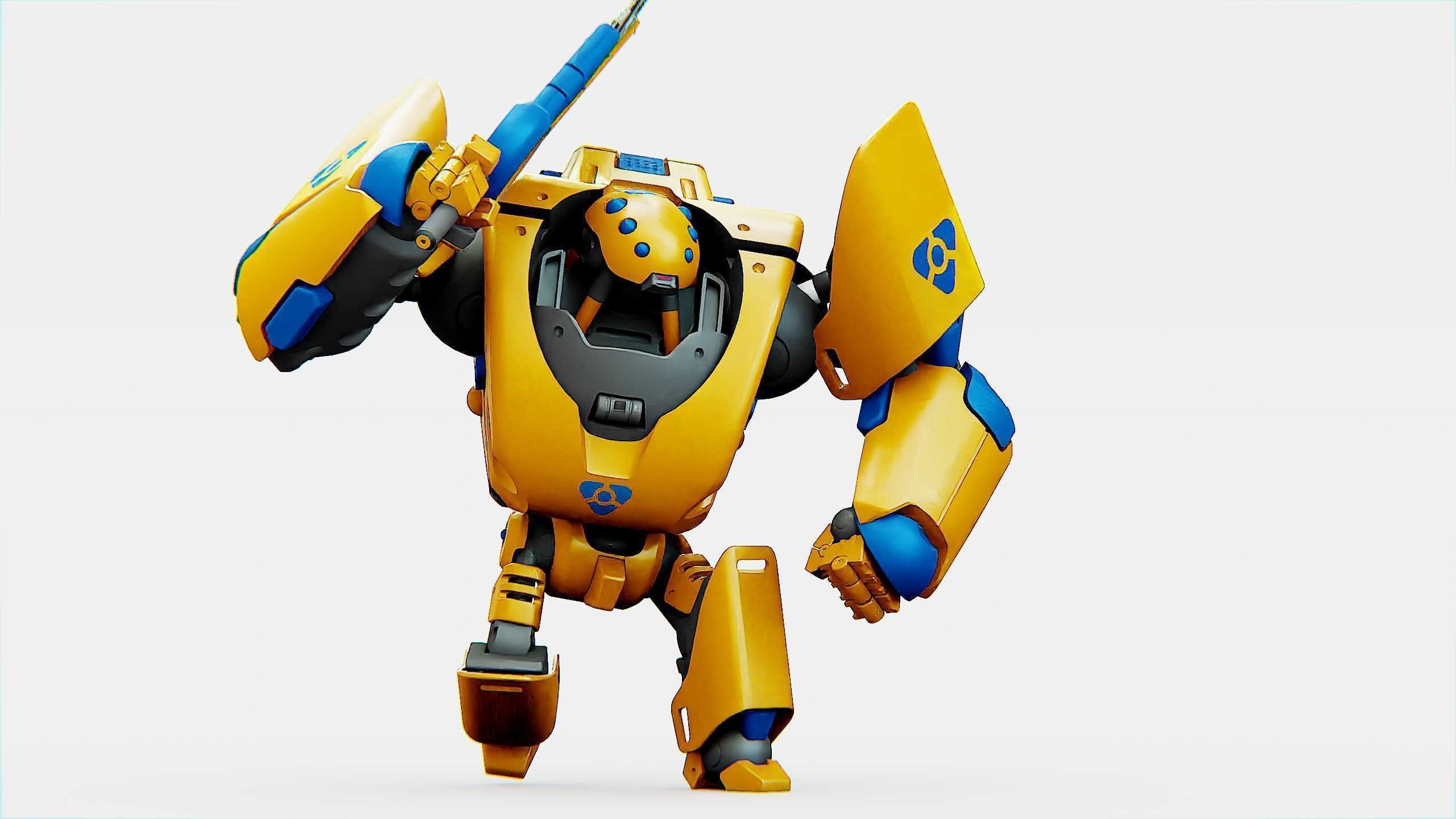 BATTLE DROID PHOVOSH Rigged for Unreal Engine - Unity - MIXAMO  3D model_31