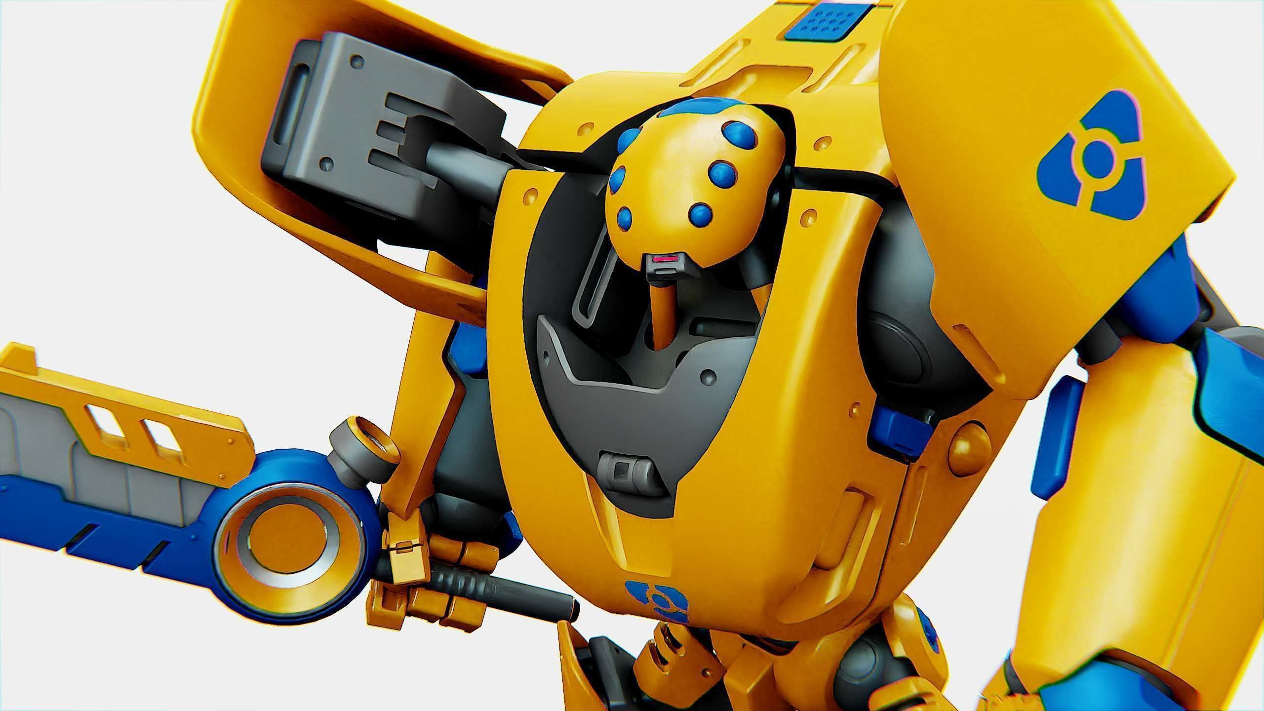 BATTLE DROID PHOVOSH Rigged for Unreal Engine - Unity - MIXAMO  3D model_18