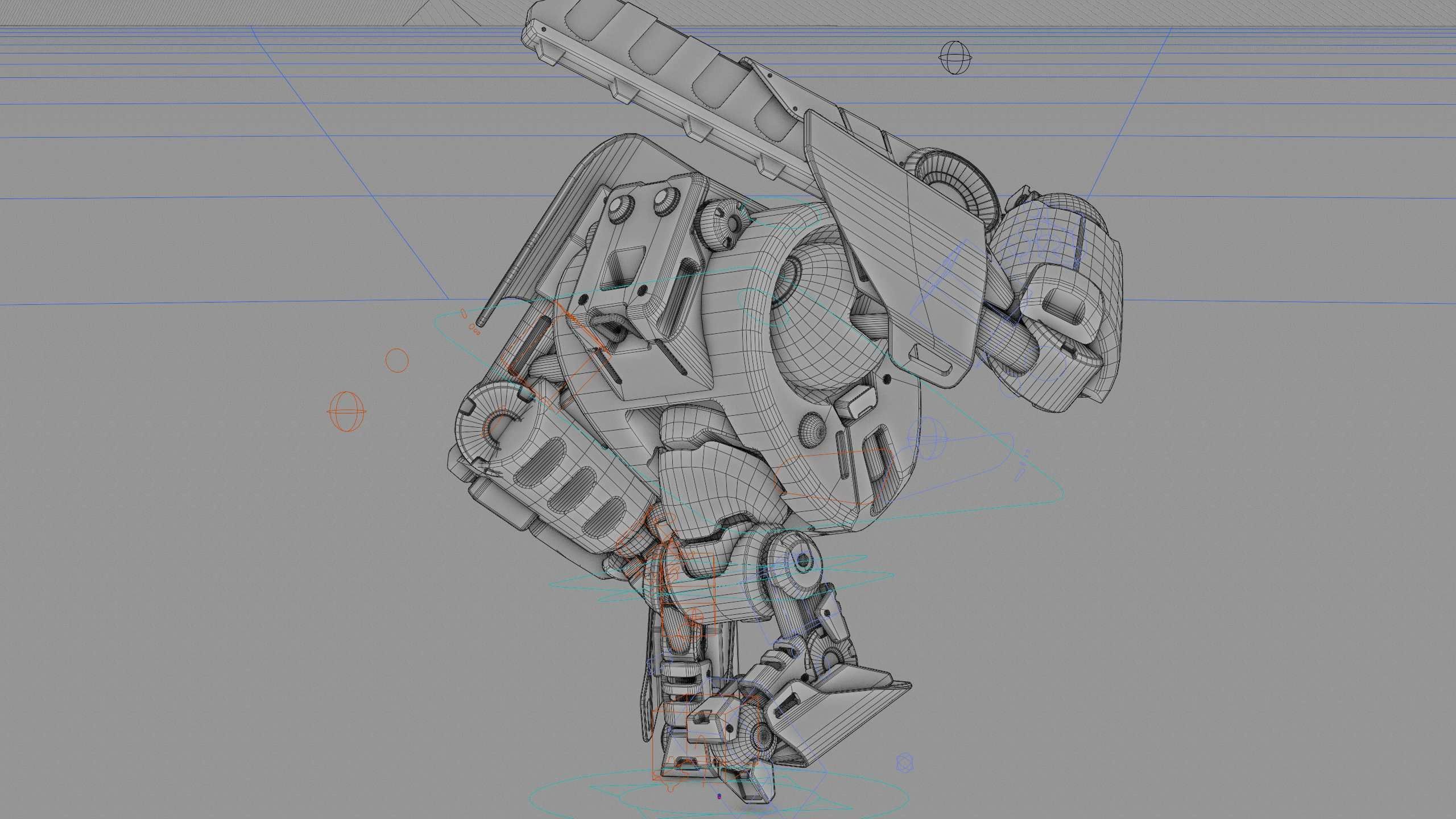 BATTLE DROID PHOVOSH Rigged for Unreal Engine - Unity - MIXAMO  3D model_41