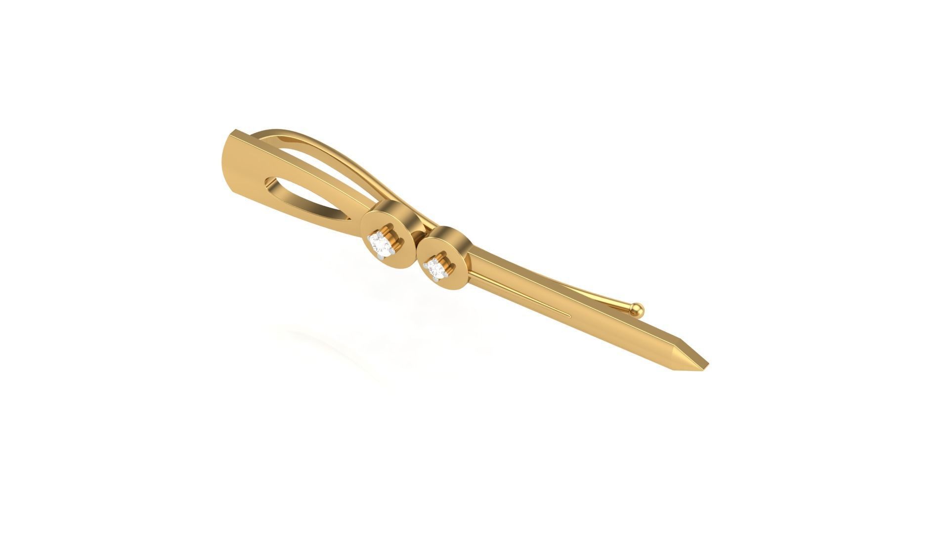 Tie Pin 3D print model_1