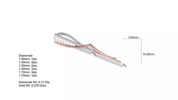 TiePin 3D print model