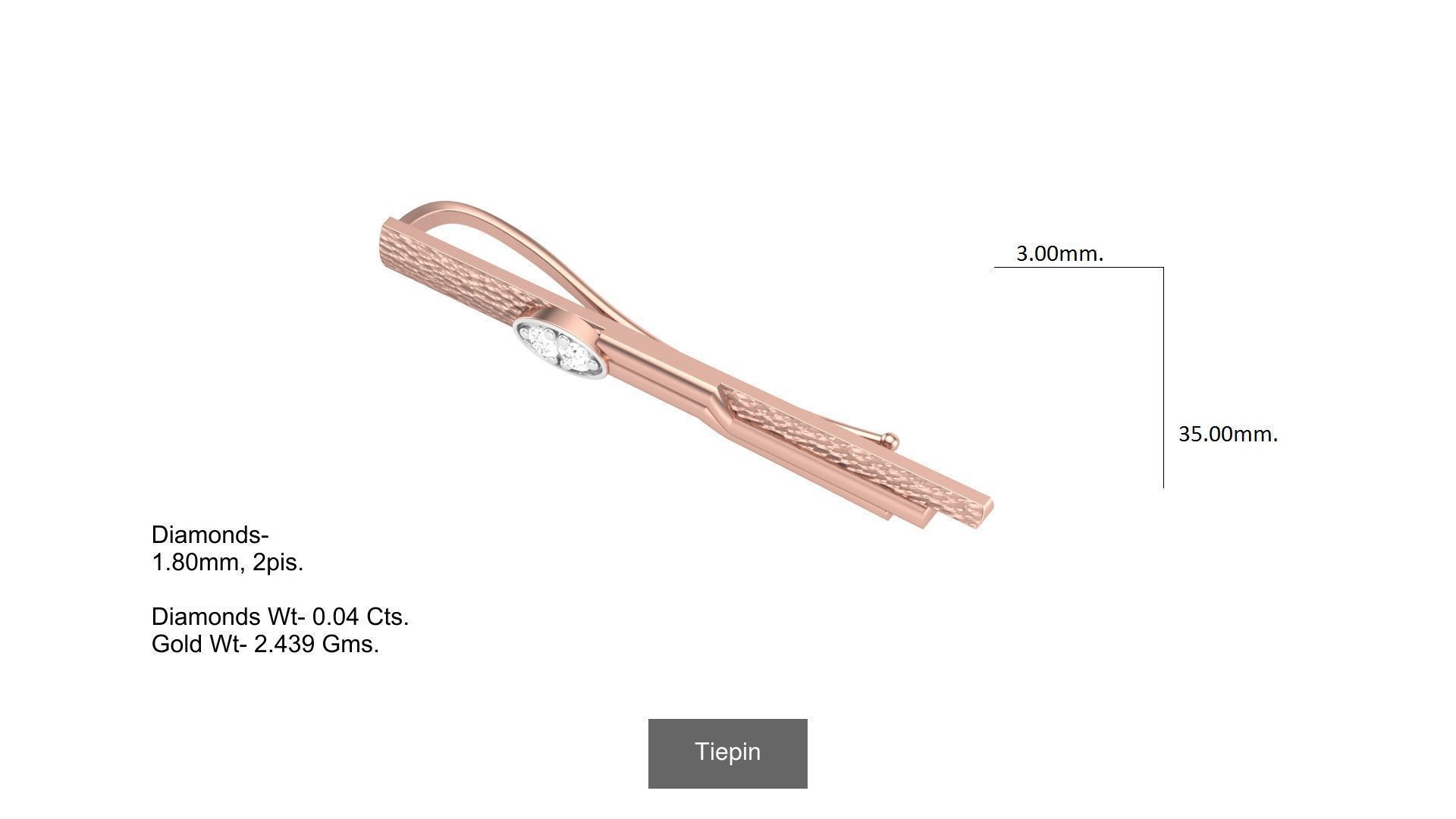 Tiepin-cufflink 3D Model Collection_5