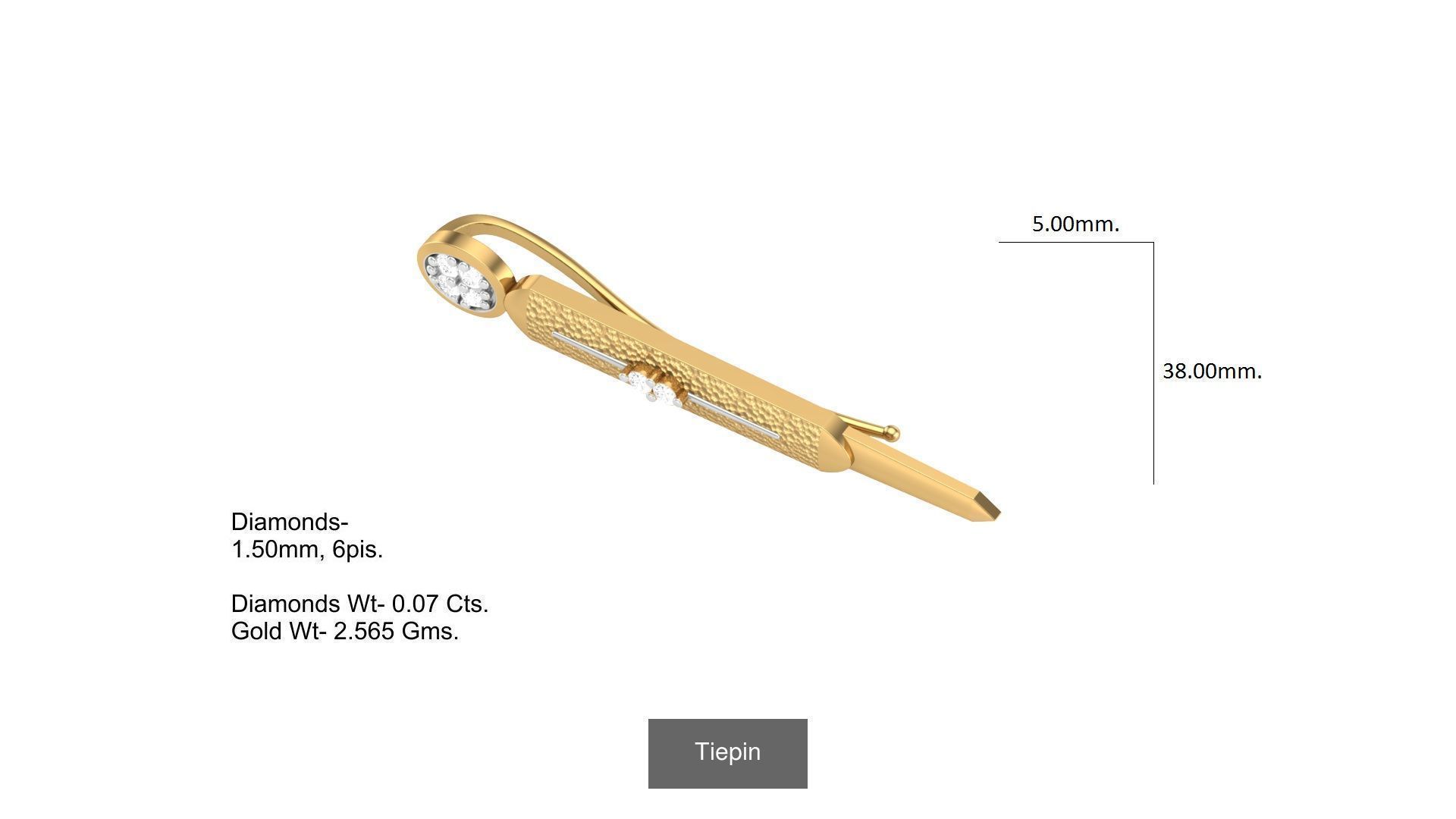 Tiepin-cufflink 3D Model Collection_13