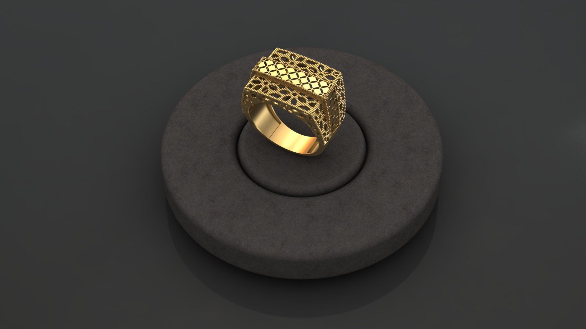 Fusion jewellery Halfset  3D print model_3