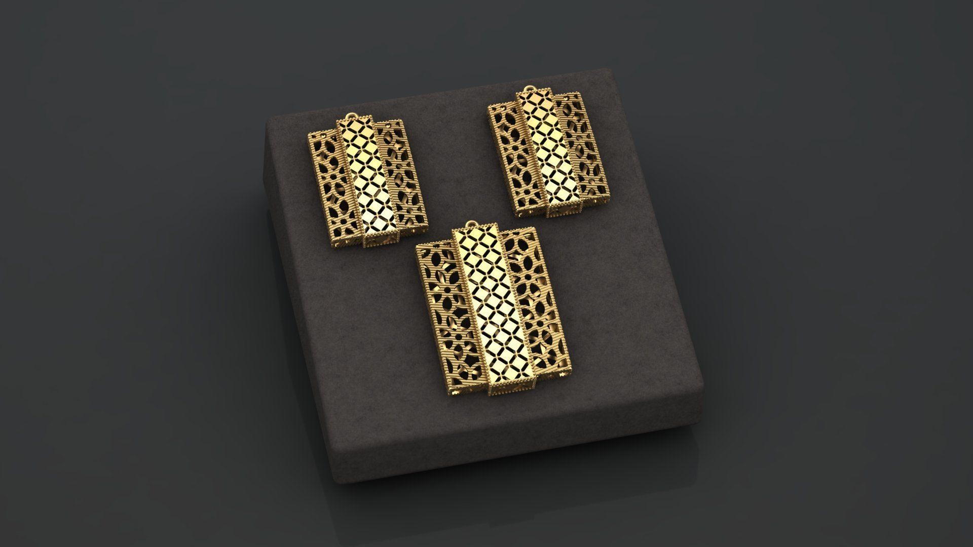 Fusion jewellery Halfset  3D print model_2