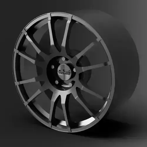 1 24 scale 18 inch OZ Ultraleggera With Yokohama style tires   3D print model