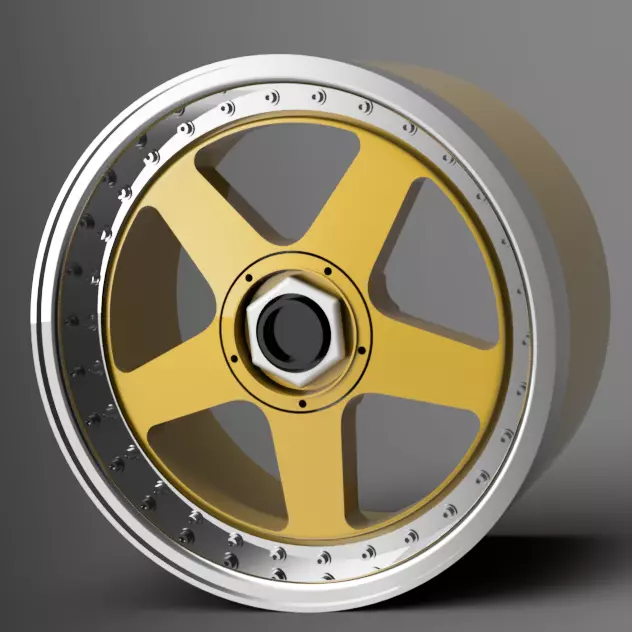 1 24 Scale 17 Inch Mazdaspeed  MS-01 Le Mans With Nankang Tires 3D print model_0