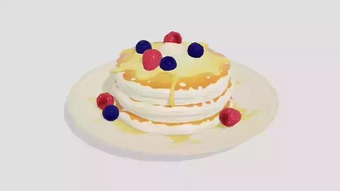 Pancake - Hand Painted