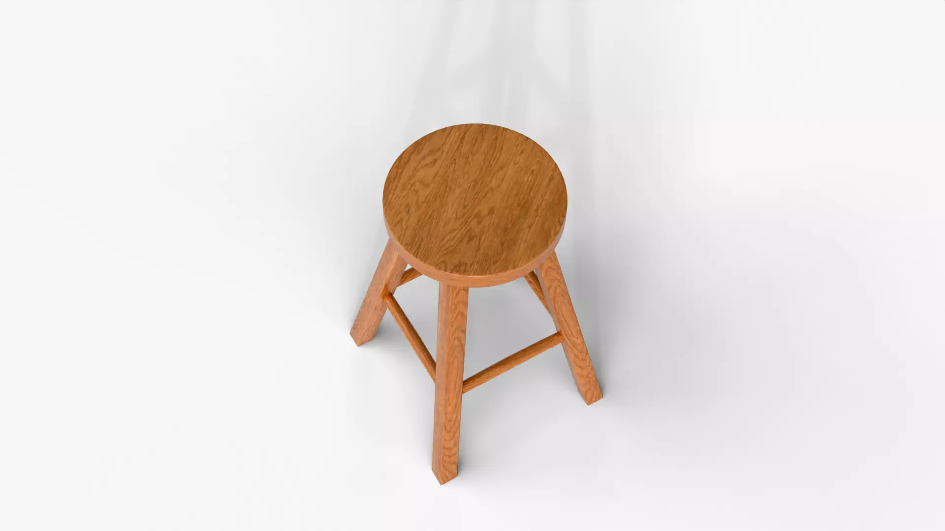 Bar Round Table Low-poly 3D model_7