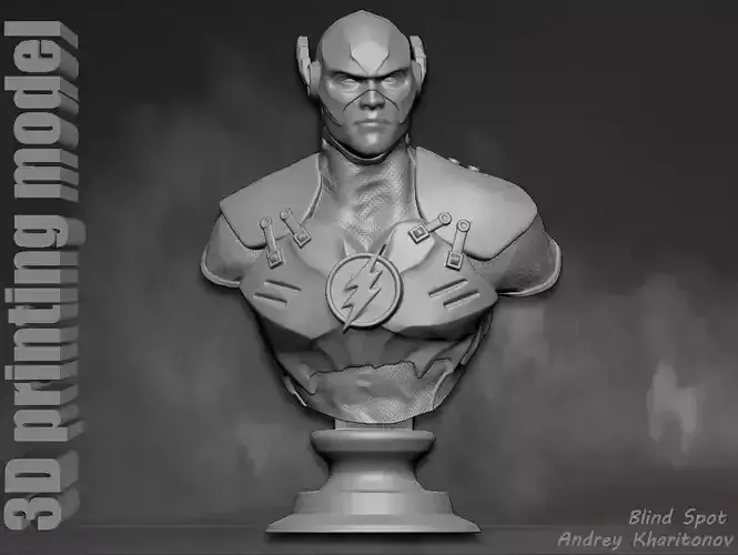 Flash bust2 3D print model