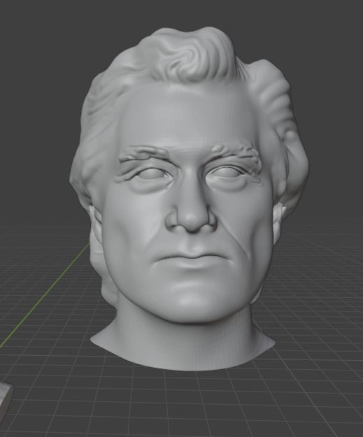 Kurt Russell 3D print model_1