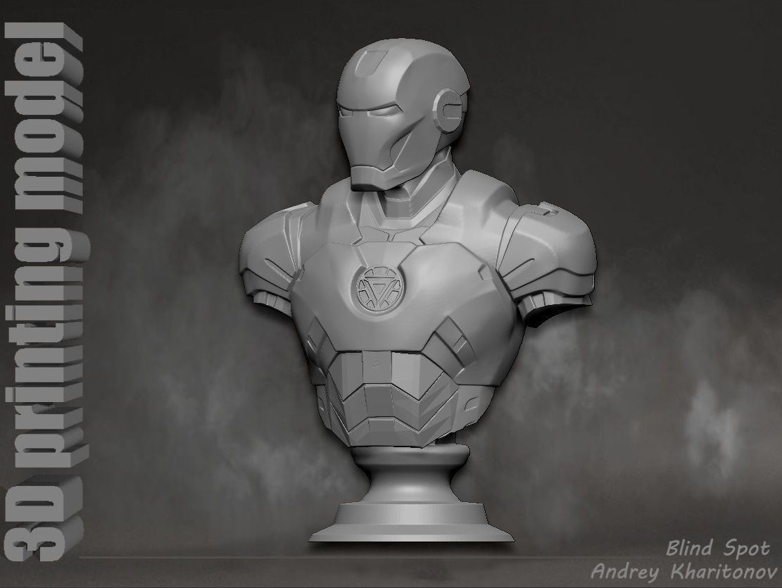 Ironman 3D print model_1