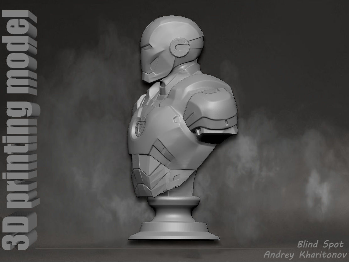 Ironman 3D print model_3
