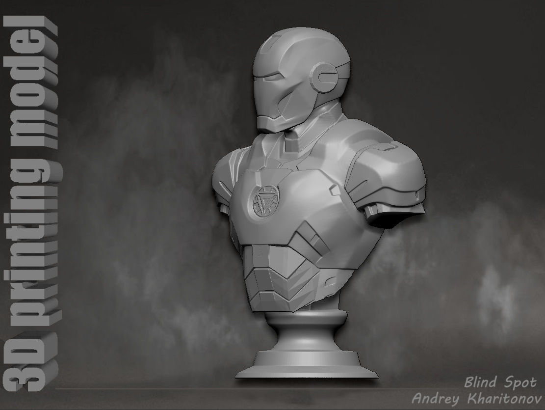 Ironman 3D print model_2