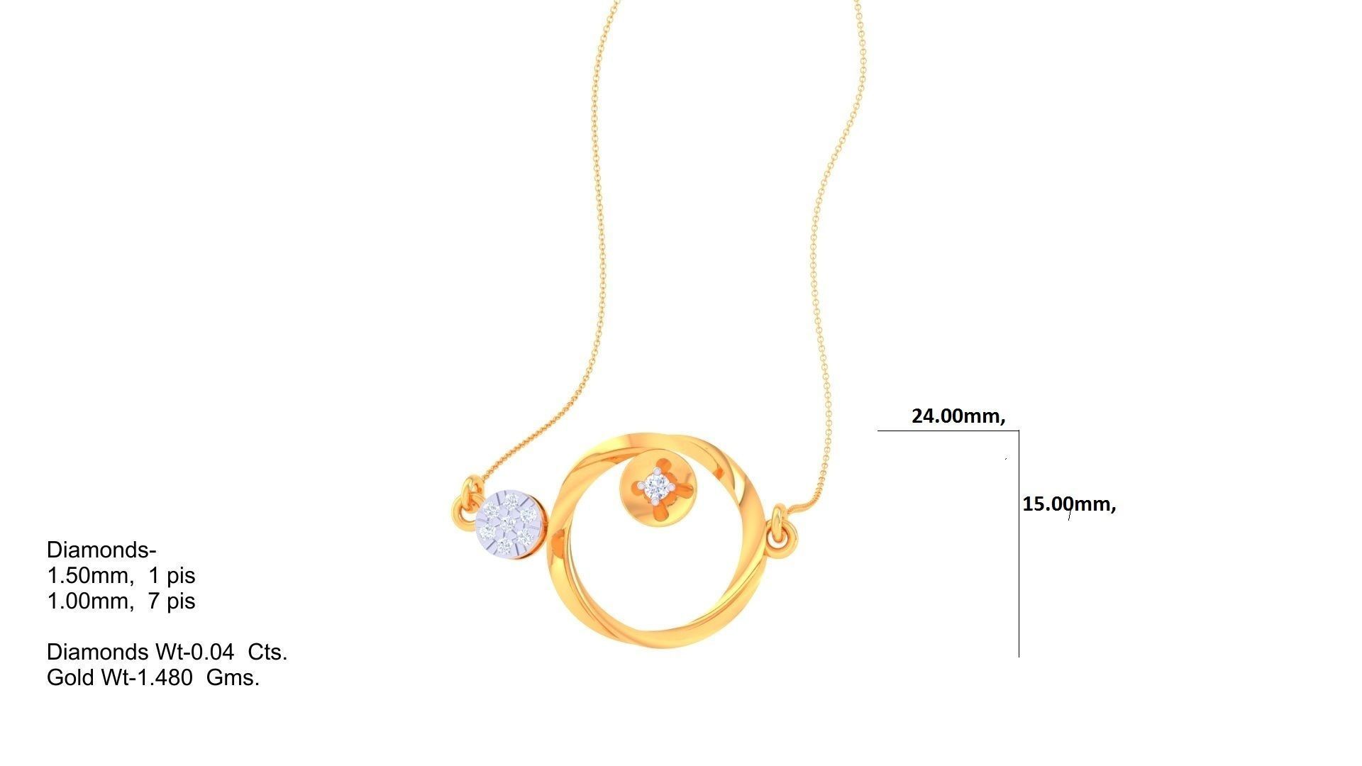 Pendant 3D print model_1