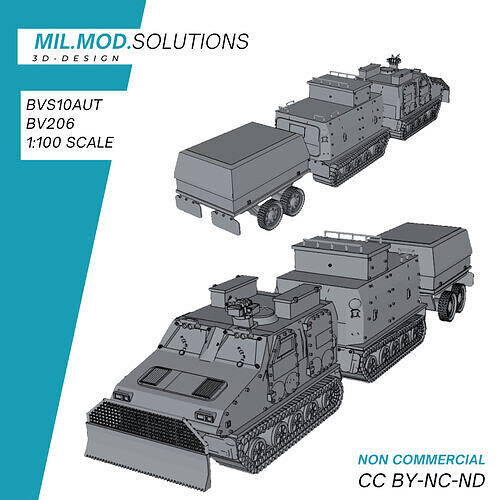 BvS10AUT Bv 206 3D print model