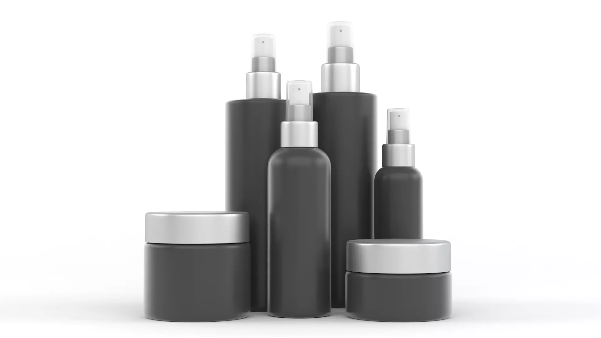 Plastic Bottles 3D model_0